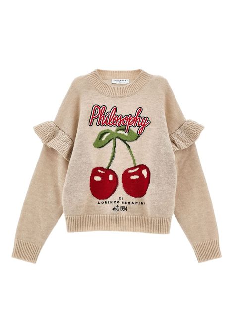 Maglione con ruches PHILOSOPHY KIDS | I9F604 6066P003